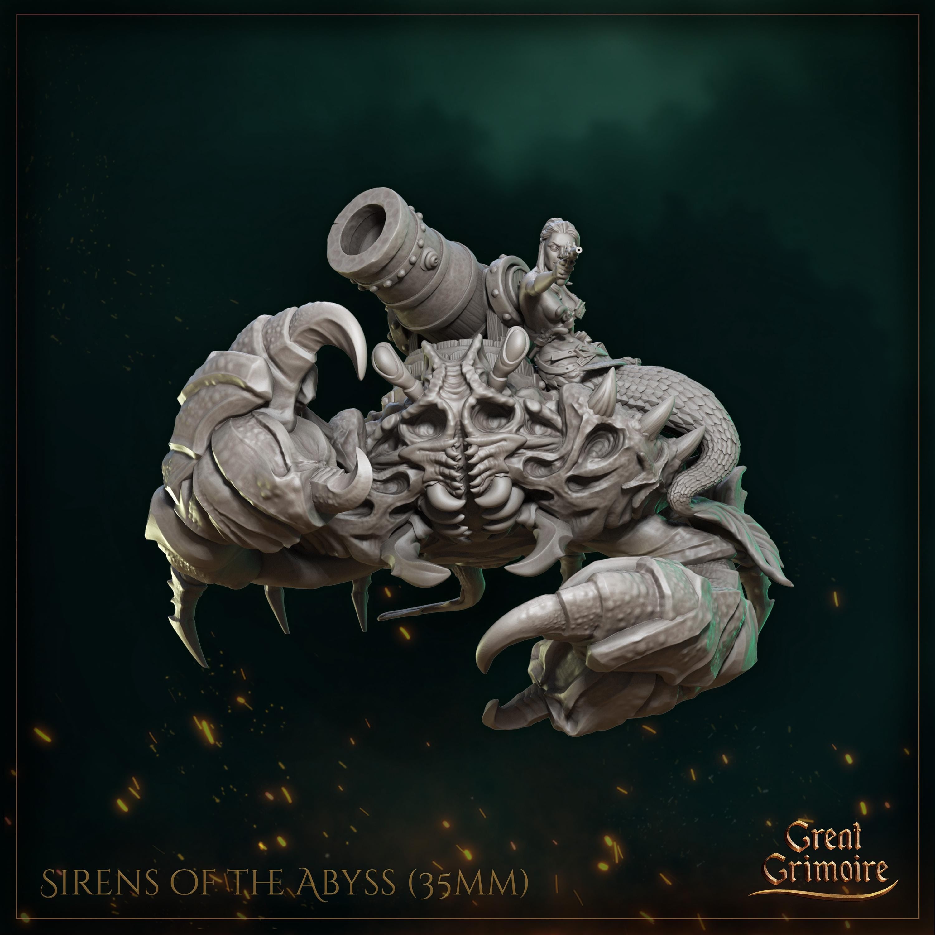 Sirens of the Abyss - in 12k - by Great Grimoire