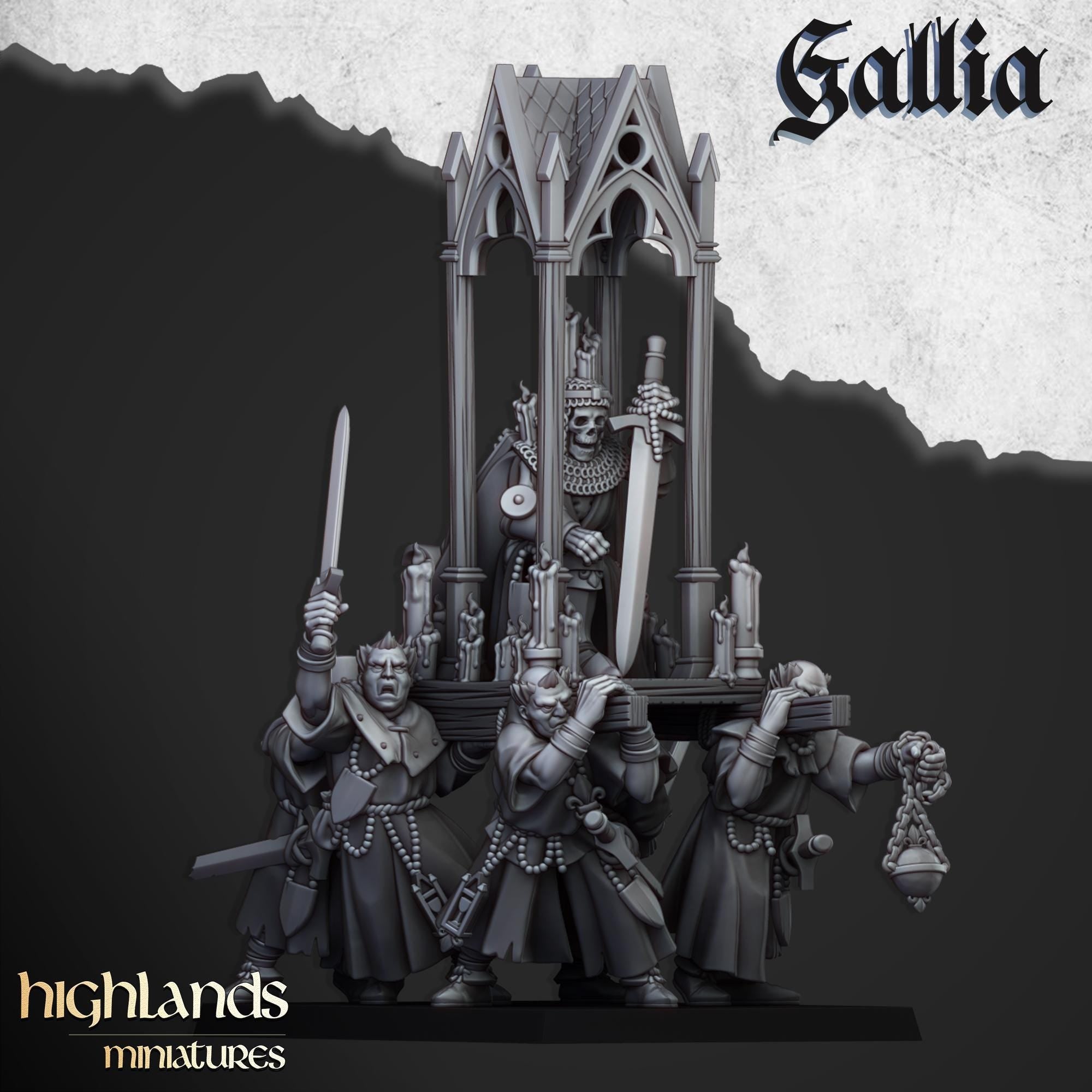 Grail Pilgrims - in 12k- by Highlands Miniatures
