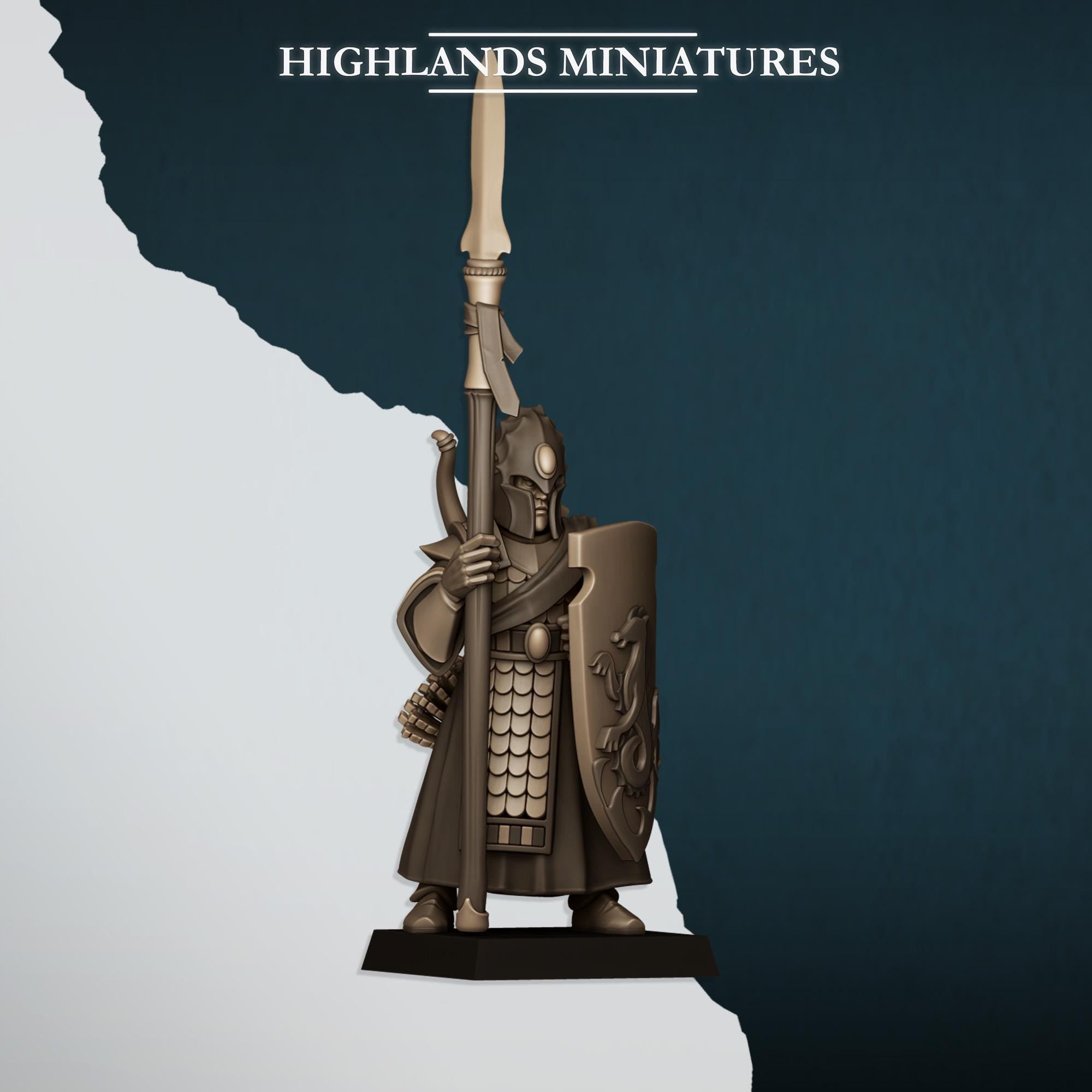 Aegean Sea Guard - in 12k- by Highlands Miniatures