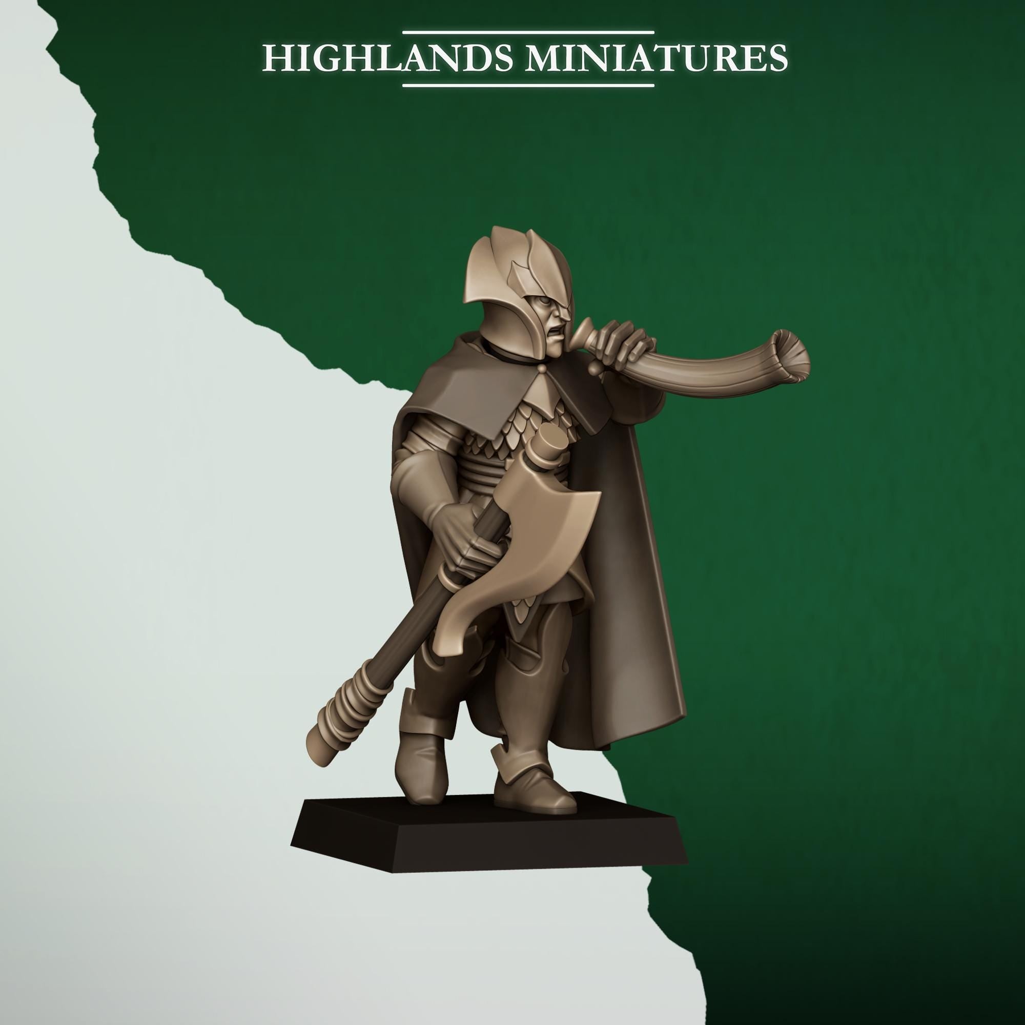 Feral Axemen  - in 12k- by Highlands Miniatures