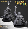 Dwarf Runemasters - 2 models - in 12k- by Highlands Miniatures