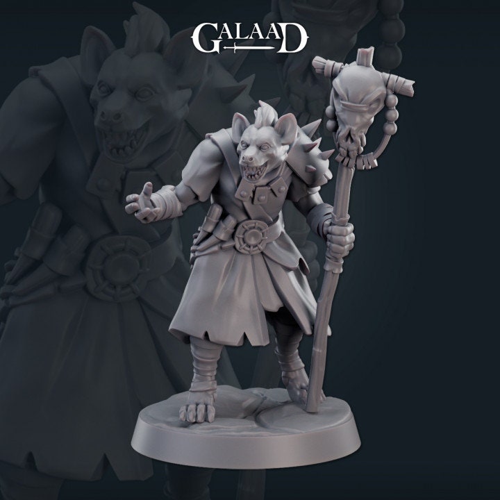 Gnoll squad - 9 models - By Galaad - 8k