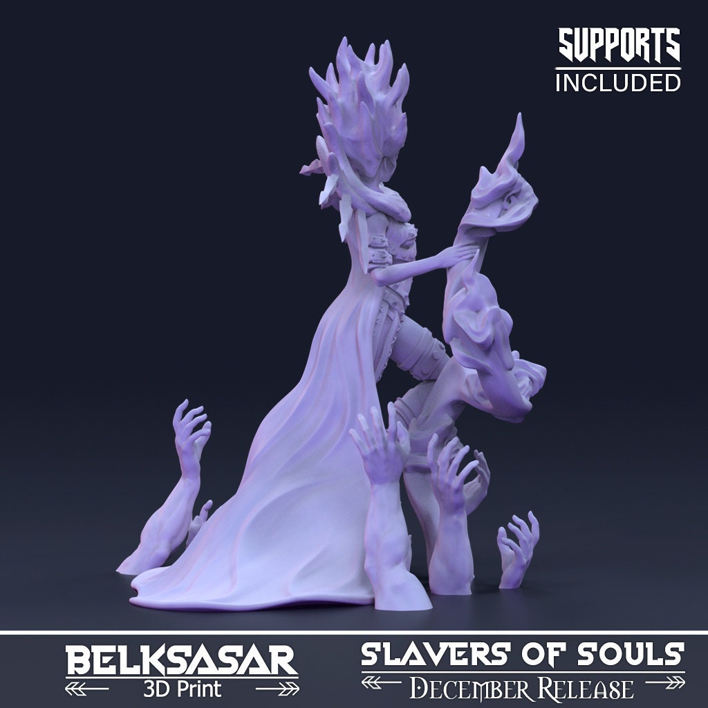 Slaver of Souls - in 8k - Scaling Options - by Belksasar