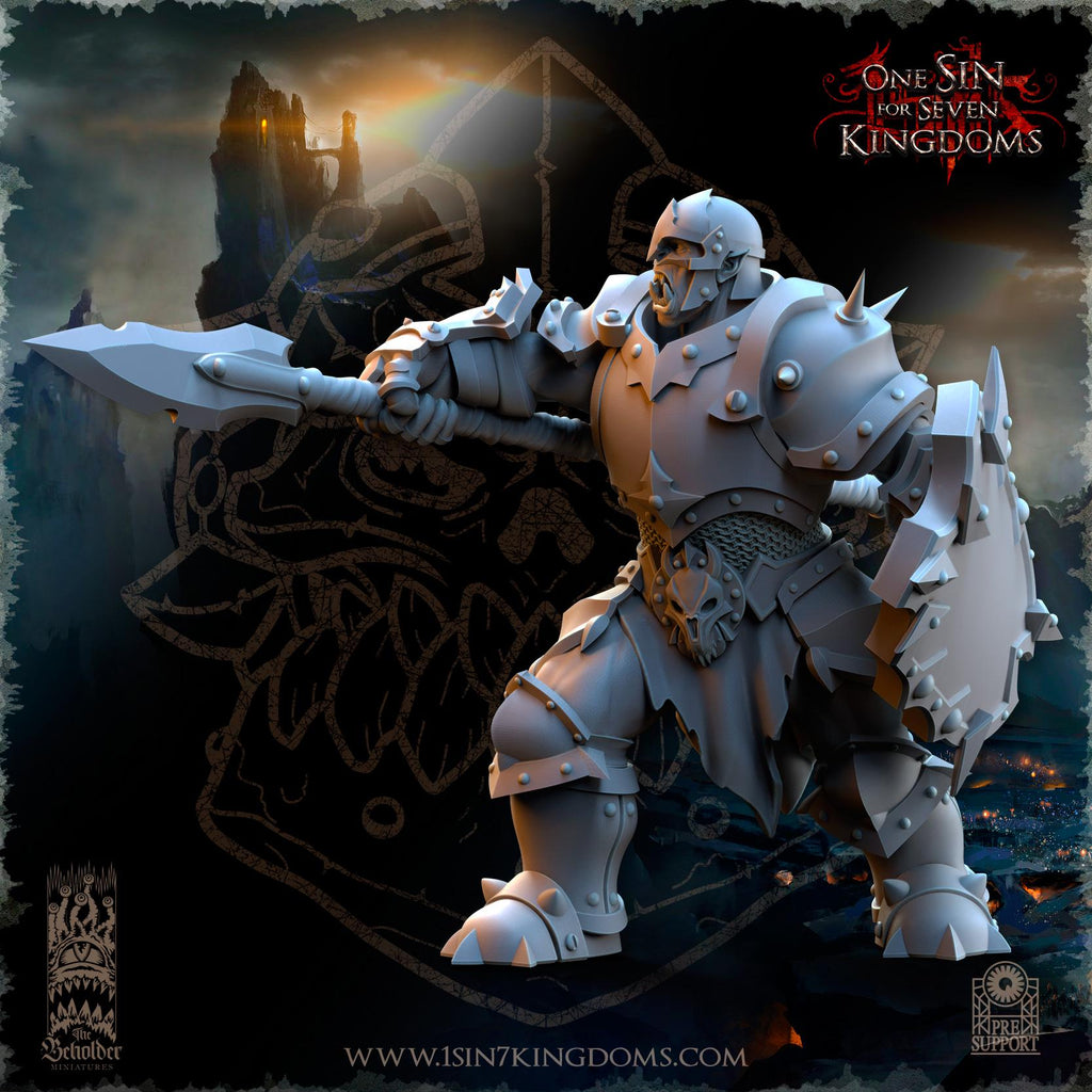 Nestah Orcs Warriors - in 12k- by TheBeholderMiniatures
