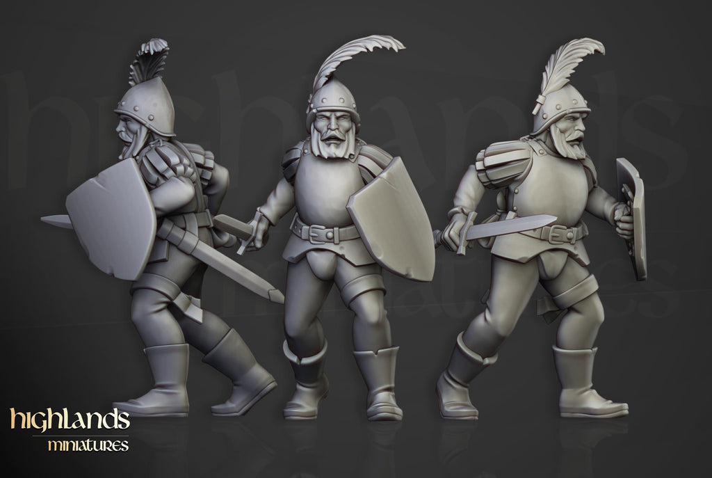 Sunland Swordsmen - in 12k- by Highlands Miniatures