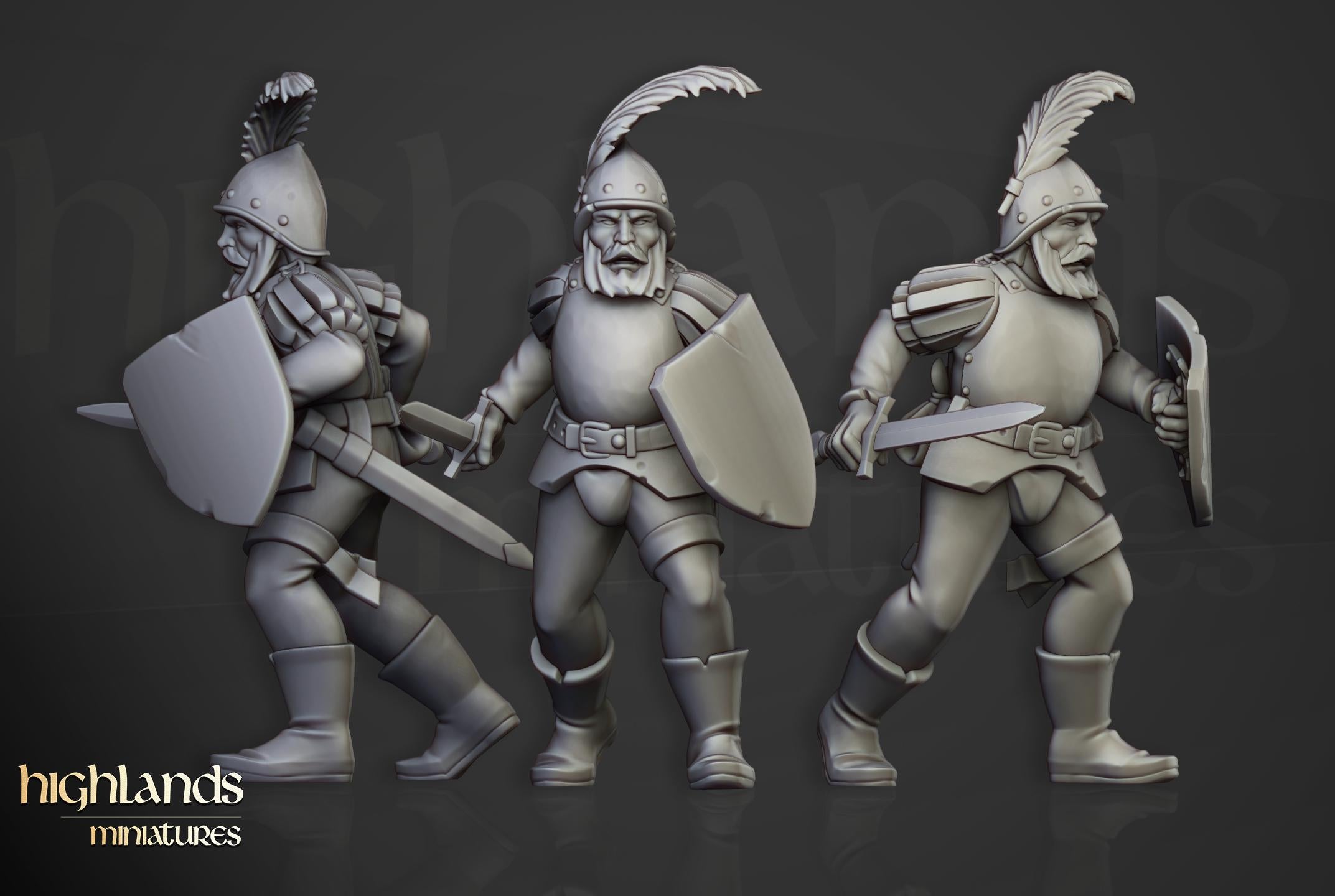 Sunland Swordsmen - in 12k- by Highlands Miniatures