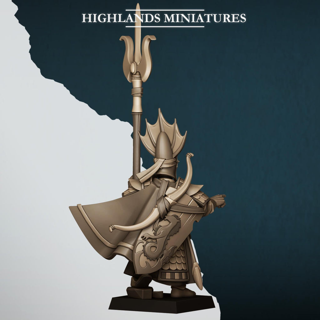 Aegean Elf Lord of the Sea - in 12k- by Highlands Miniatures