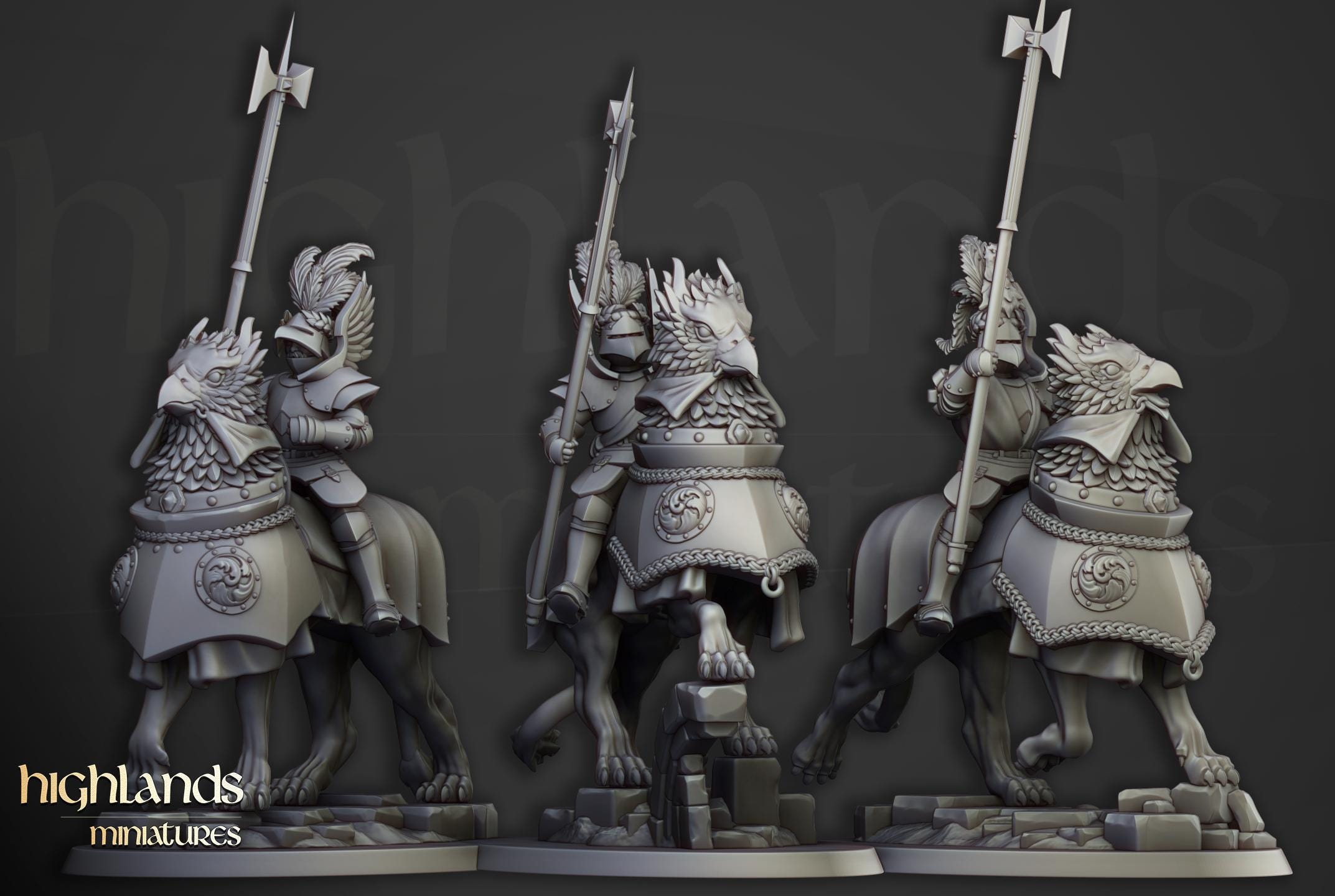 Knights of the Rising Sun  - in 12k- by Highlands Miniatures