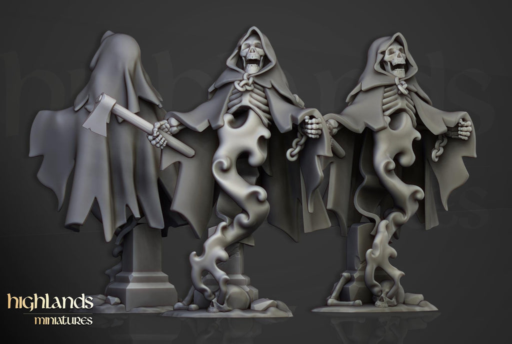 Crypt Ghosts  - in 12k- by Highlands Miniatures