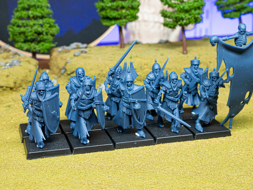 Skeletal Guard - in 12k- by Highlands Miniatures