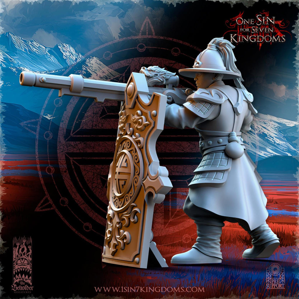 Astarii Dynasty Imperial Snipers - 12k by TheBeholderMiniatures