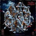 The Black Horde Goblins Desert Archers - in 12k by TheBeholderMiniatures
