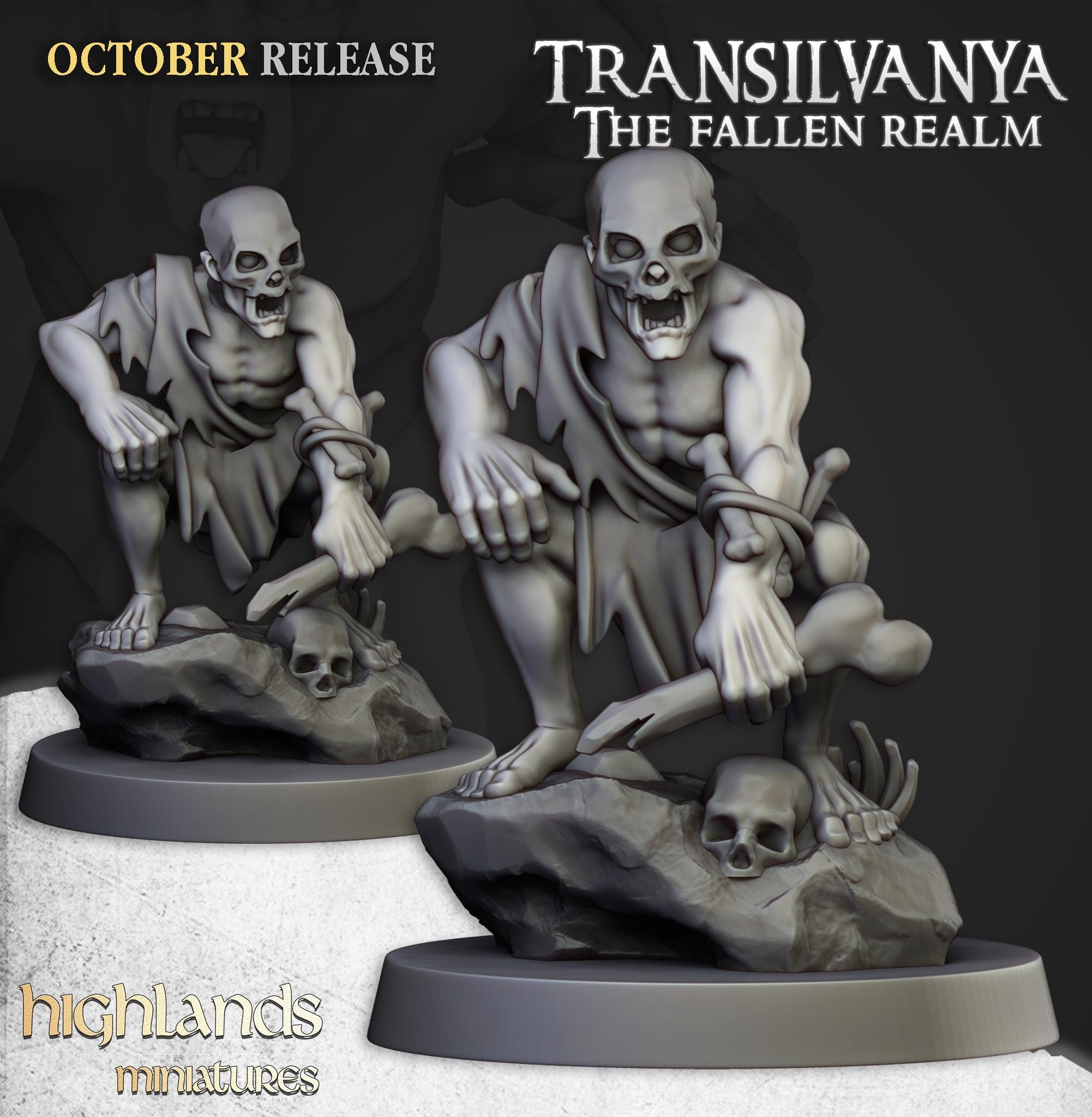 Ghouls Unit - in 12k- by Highlands Miniatures