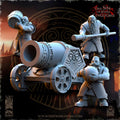 Dwarven Kingdoms Thunder Cannon - in 12k- by TheBeholderMiniatures