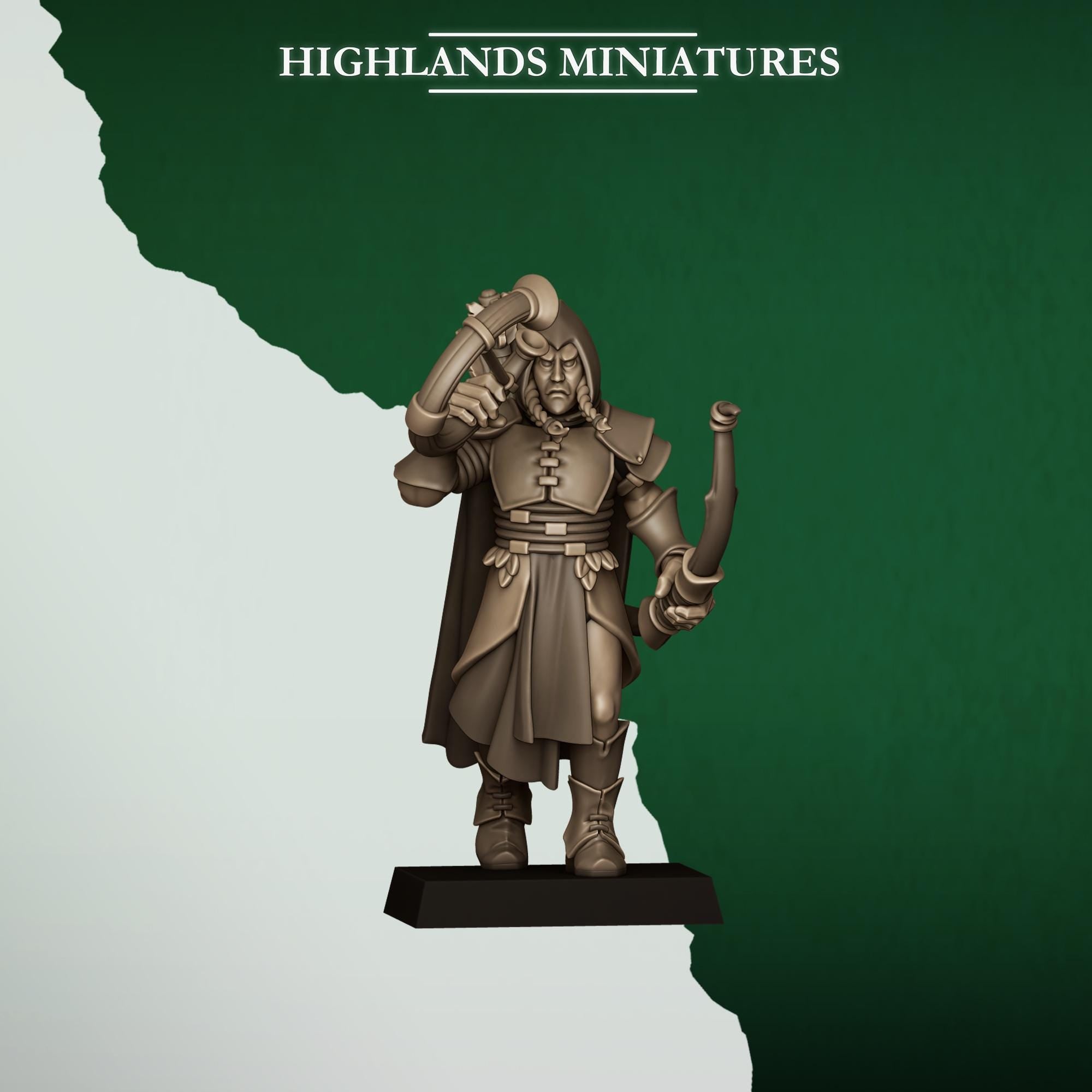 Feral Archers - in 12k by Highlands Miniatures