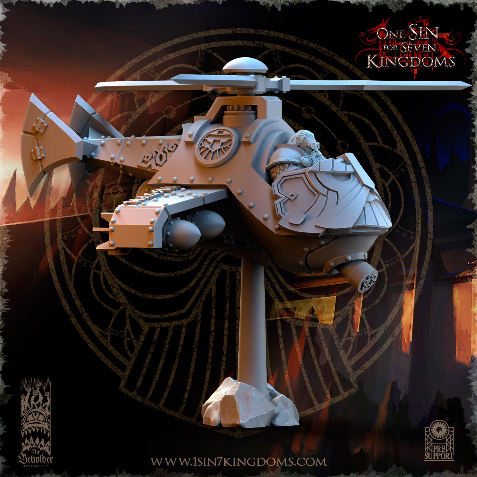 Dwarven Kingdoms Grievance Redeemer - in 12k- by TheBeholderMiniatures