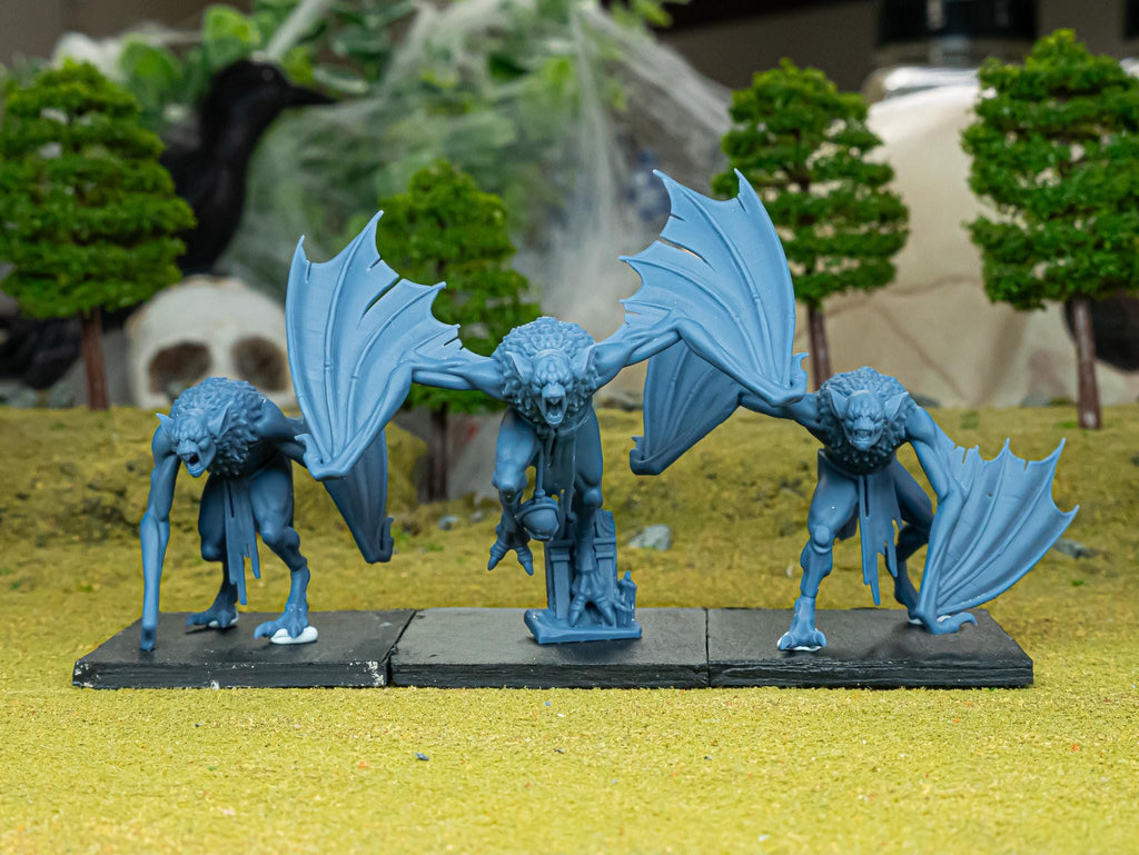 Crypt Bats - in 12k- by Highlands Miniatures