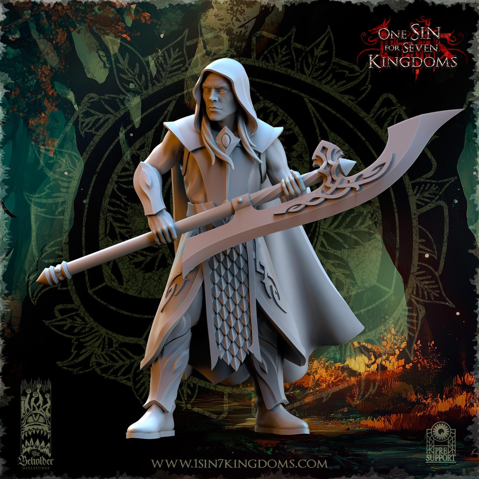 Evergreen Elves Glade Avengers - in 12k- by TheBeholderMiniatures