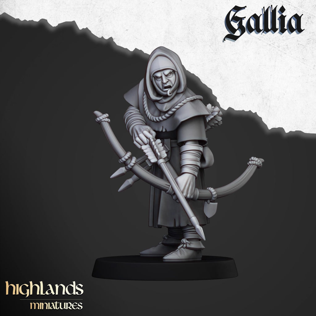 Gallia Archers - in 12k- by Highlands Miniatures