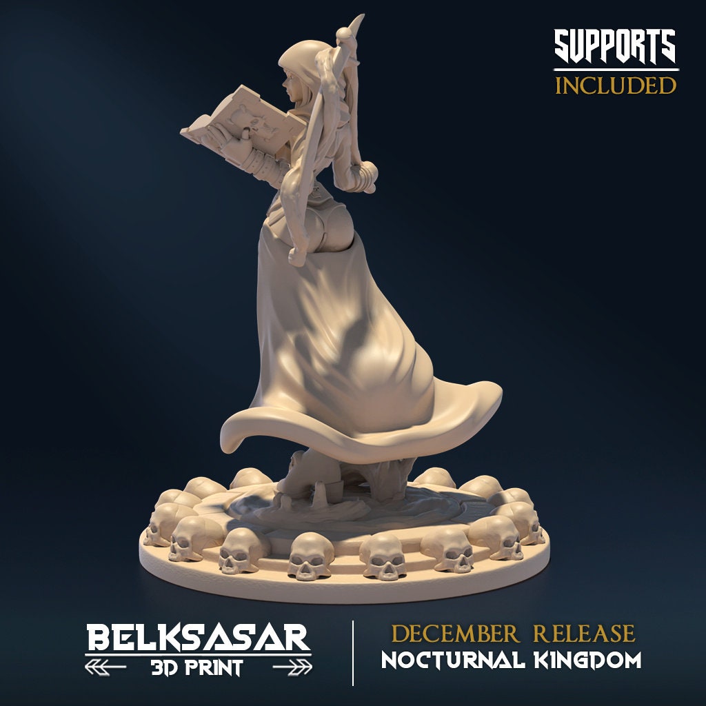 Nocturnal Bloodmage B - in 8k - by Belksasar Scaling Options