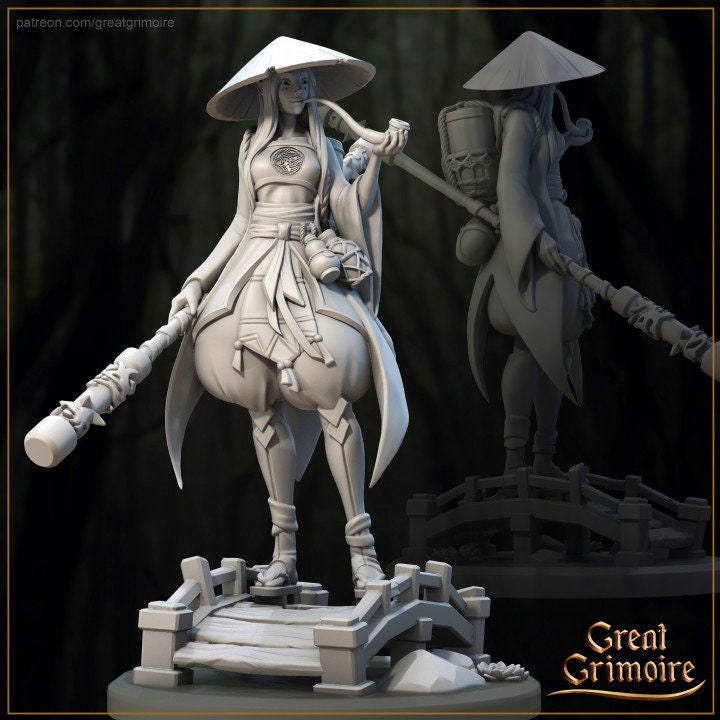3 Model Pack - Kitsune, Song of Hell, Pursuer - in 12k - by Great Grimoire