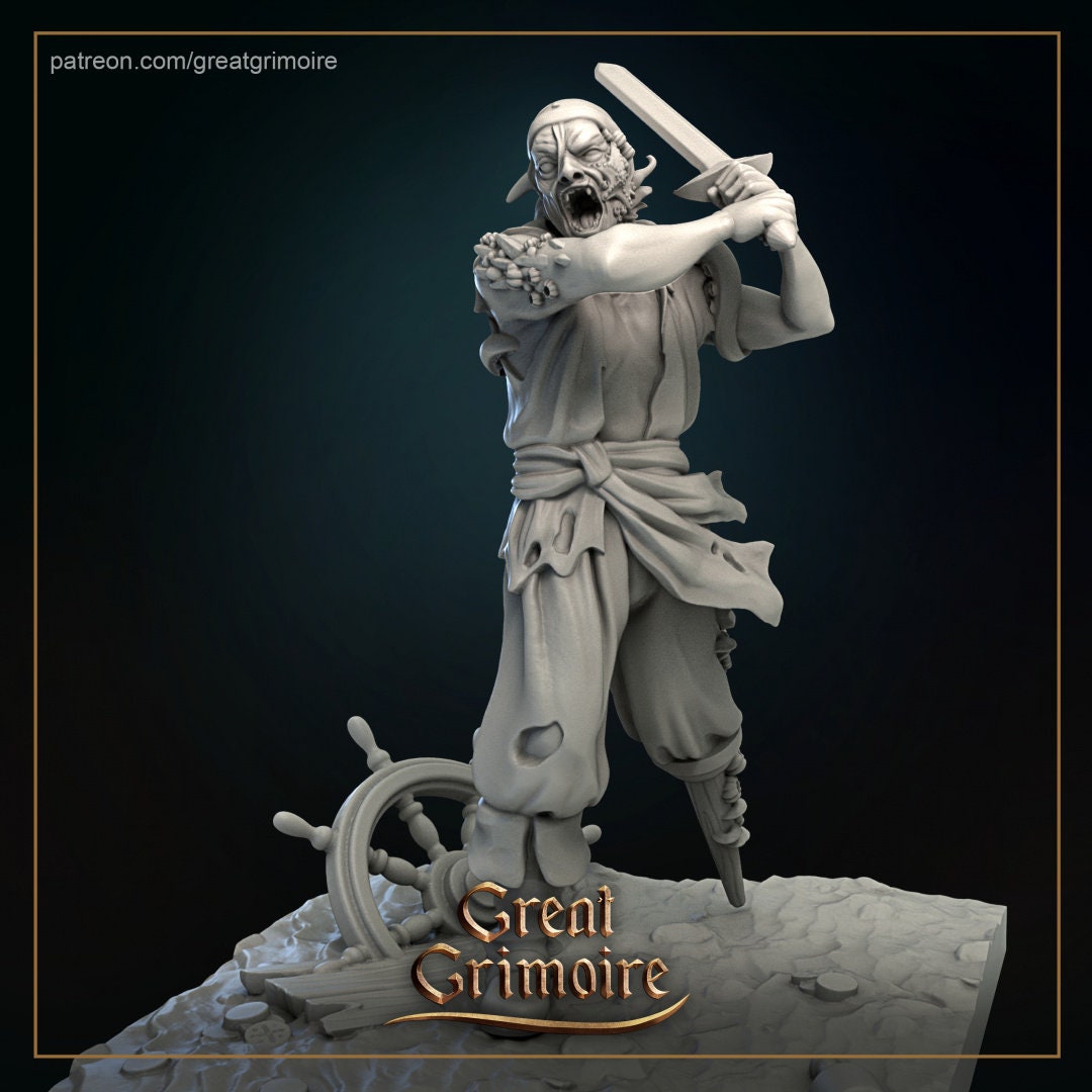The Drowned 3 Model Pack - in 12k - by Great Grimoire