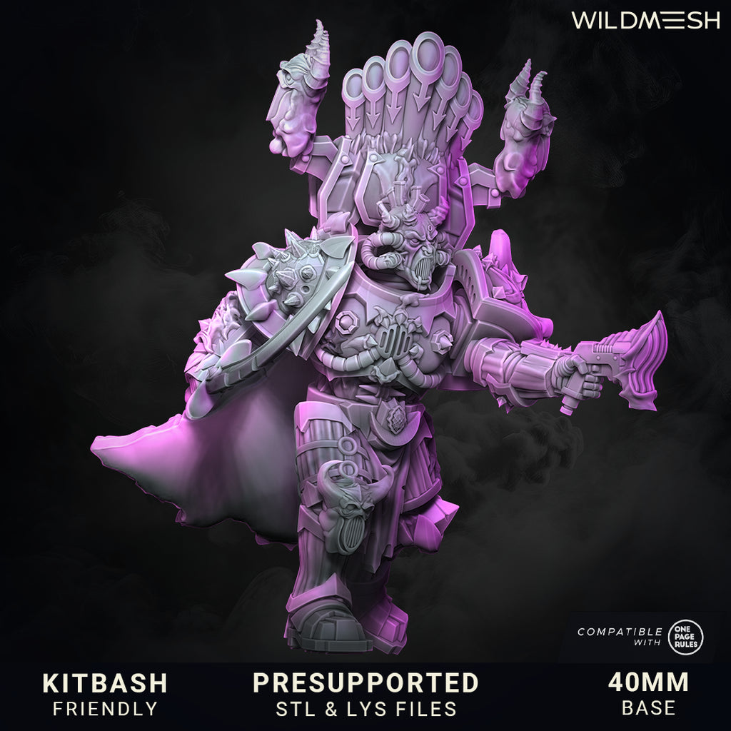 Lord of Excess- 40mm Base - 12k Resolution
