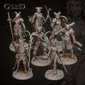 7 Model Pack - Tiefling Warband -  in 12k - by Galaad
