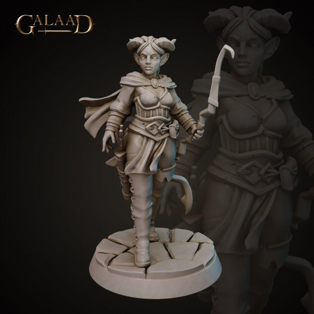 7 Model Pack - Tiefling Warband -  in 12k - by Galaad