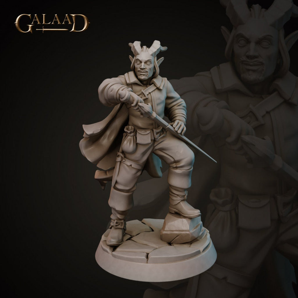 7 Model Pack - Tiefling Warband -  in 12k - by Galaad
