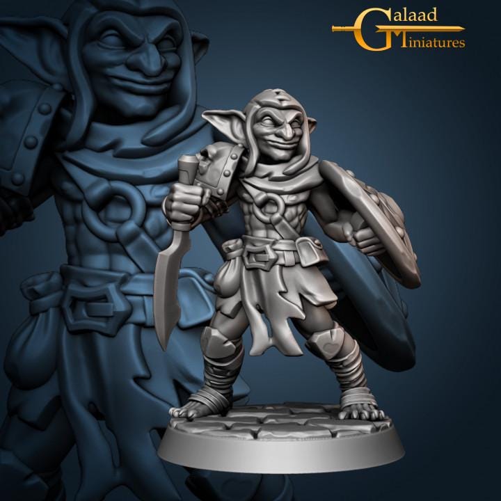 Goblin Bundle - 10 models miniature - 12K Resin Print - Galaad