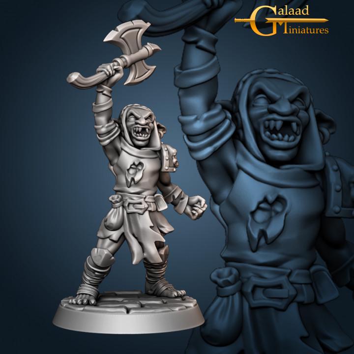 Goblin Bundle - 10 models miniature - 12K Resin Print - Galaad