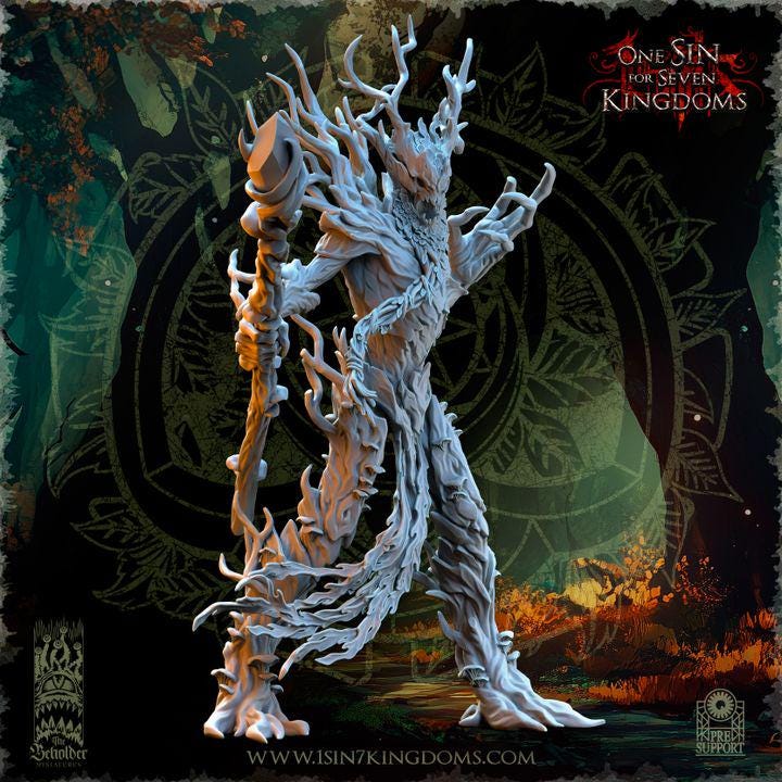 Ohru Tree shepherd - in 12k by The Beholder Miniatures