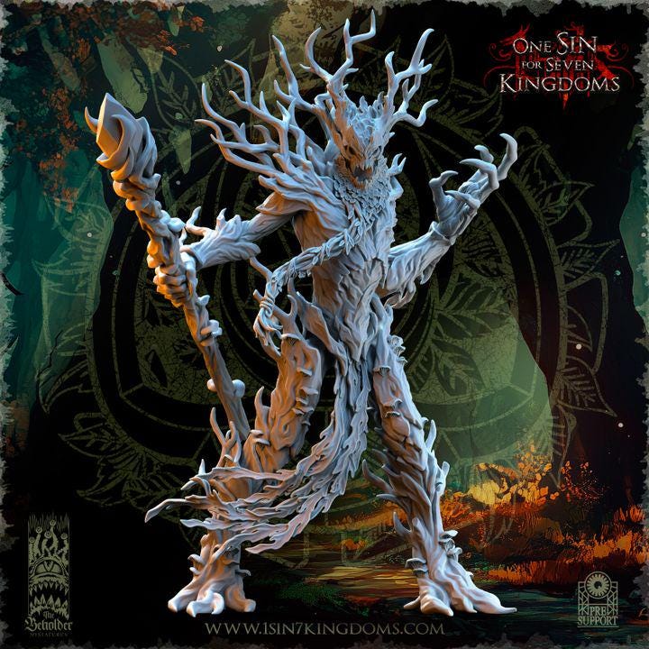 Ohru Tree shepherd - in 12k by The Beholder Miniatures