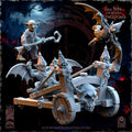 The Black Horde Goblins Slingshot of Doom miniatures - in 12k by The Beholder Miniatures