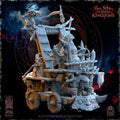 The Black Horde Goblins Catapult miniature - in 12k by The Beholder Miniatures