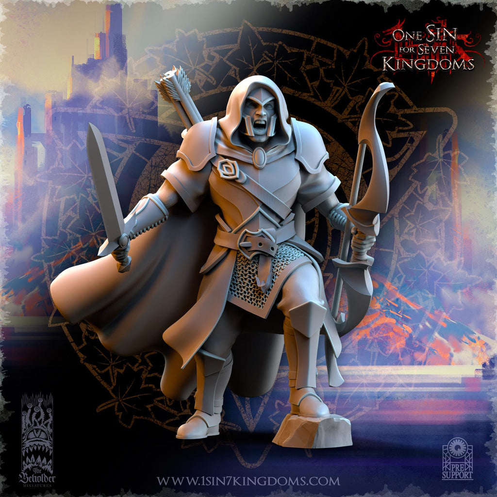 Silvermoor Elves Shades of Ashur in 12k - by The Beholder Miniatures