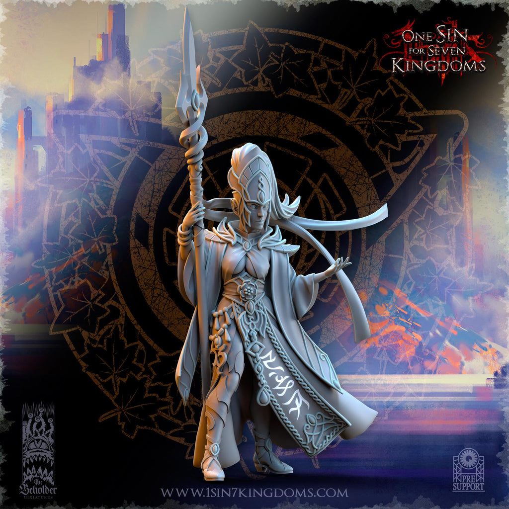 Sephirya, Queen of the Moor - in 12k- by The Beholder Miniatures