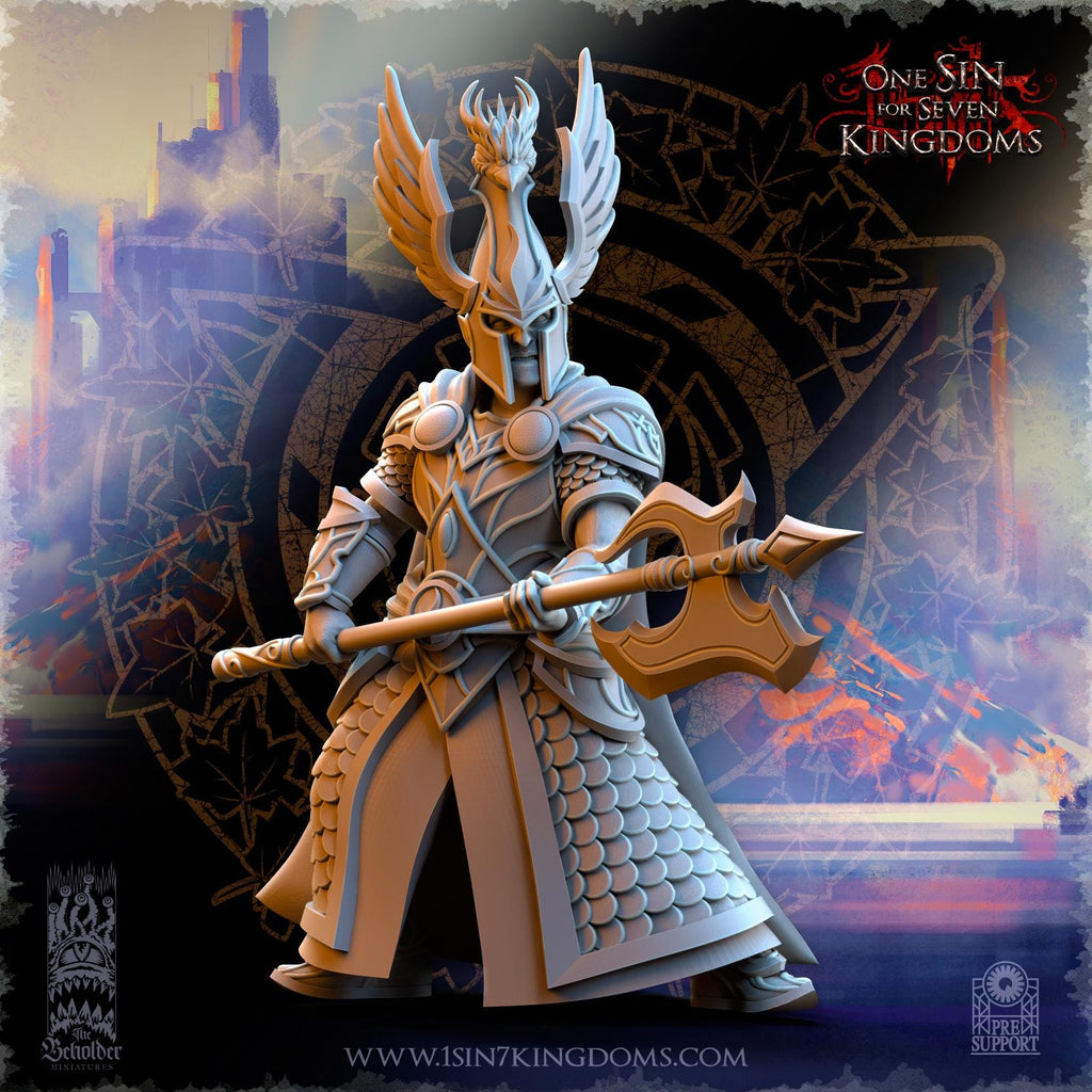 Silvermoor Elves Searing Bird Guardians - in 12k- The Beholder Miniatures