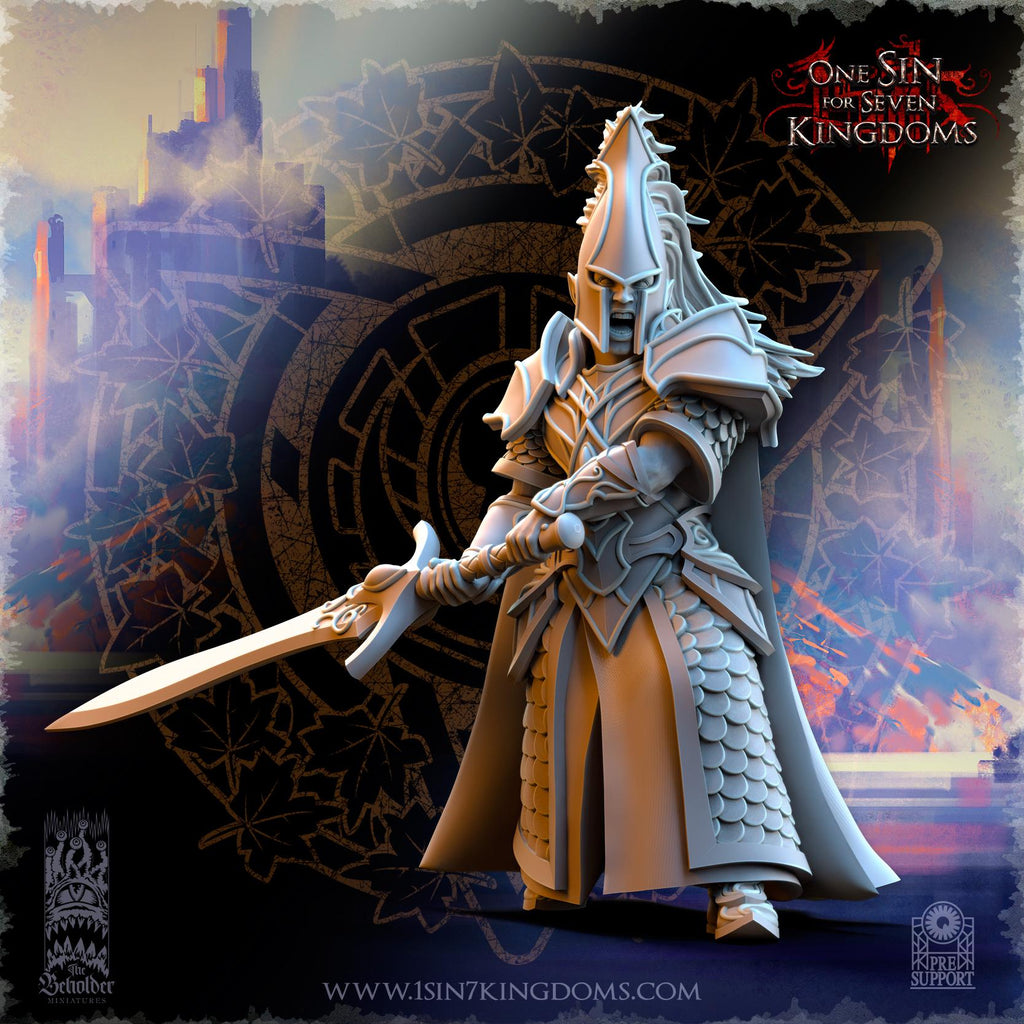 Silvermoor Elves Blades of Ashur - in 12k- by The Beholder Miniatures