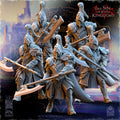 Silvermoor Elves Bear Guardians - in 12k- by The Beholder Miniatures