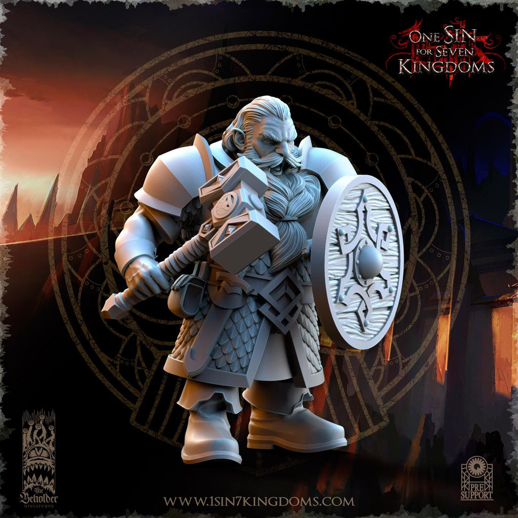 Dwarven Kingdoms Warriors - in 12k- by The Beholder Miniatures