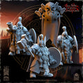 Dwarven Kingdoms Highborn Warriors Command Group - in 12k- by The Beholder Miniatures