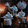 Dwarven Kingdoms Snapdragons Command Group - in 12k- by The Beholder Miniatures