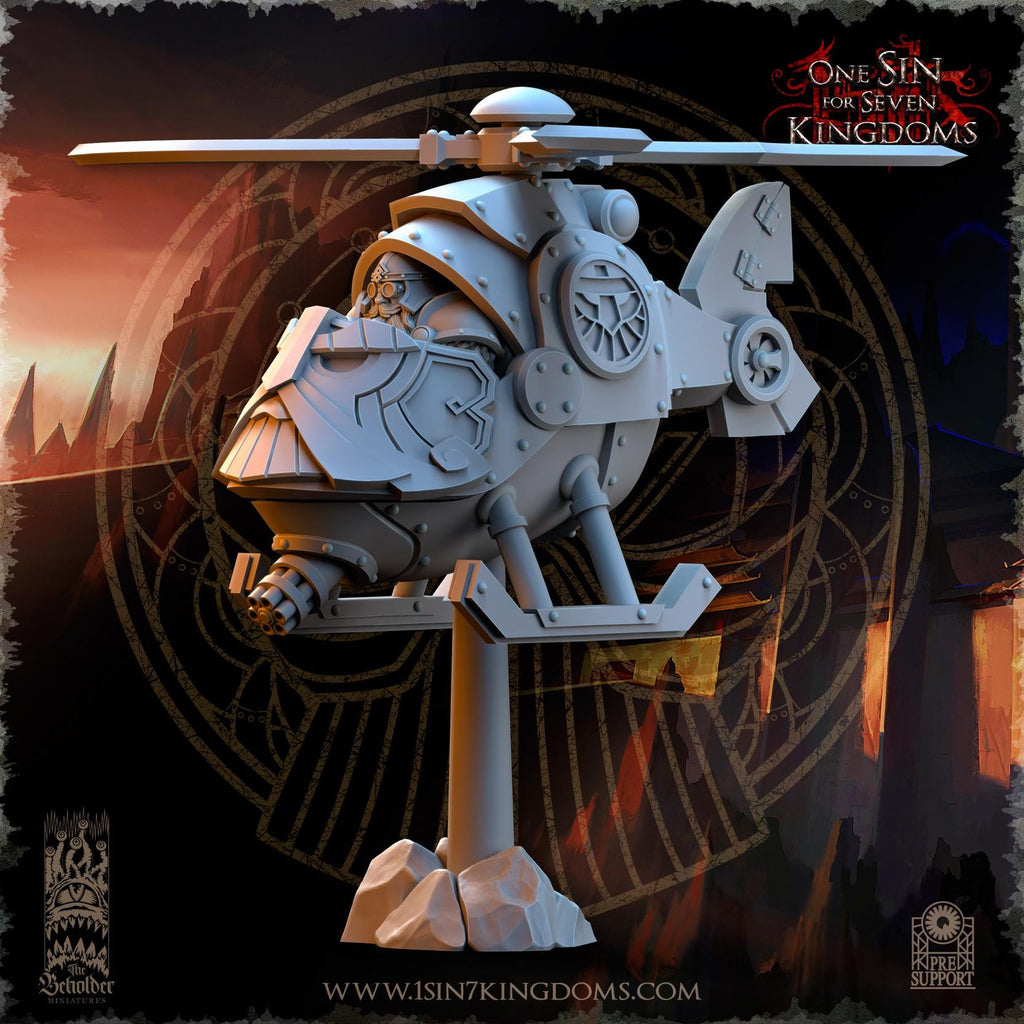 Dwarven Kingdoms Sky Thunder - in 12k- by The Beholder Miniatures