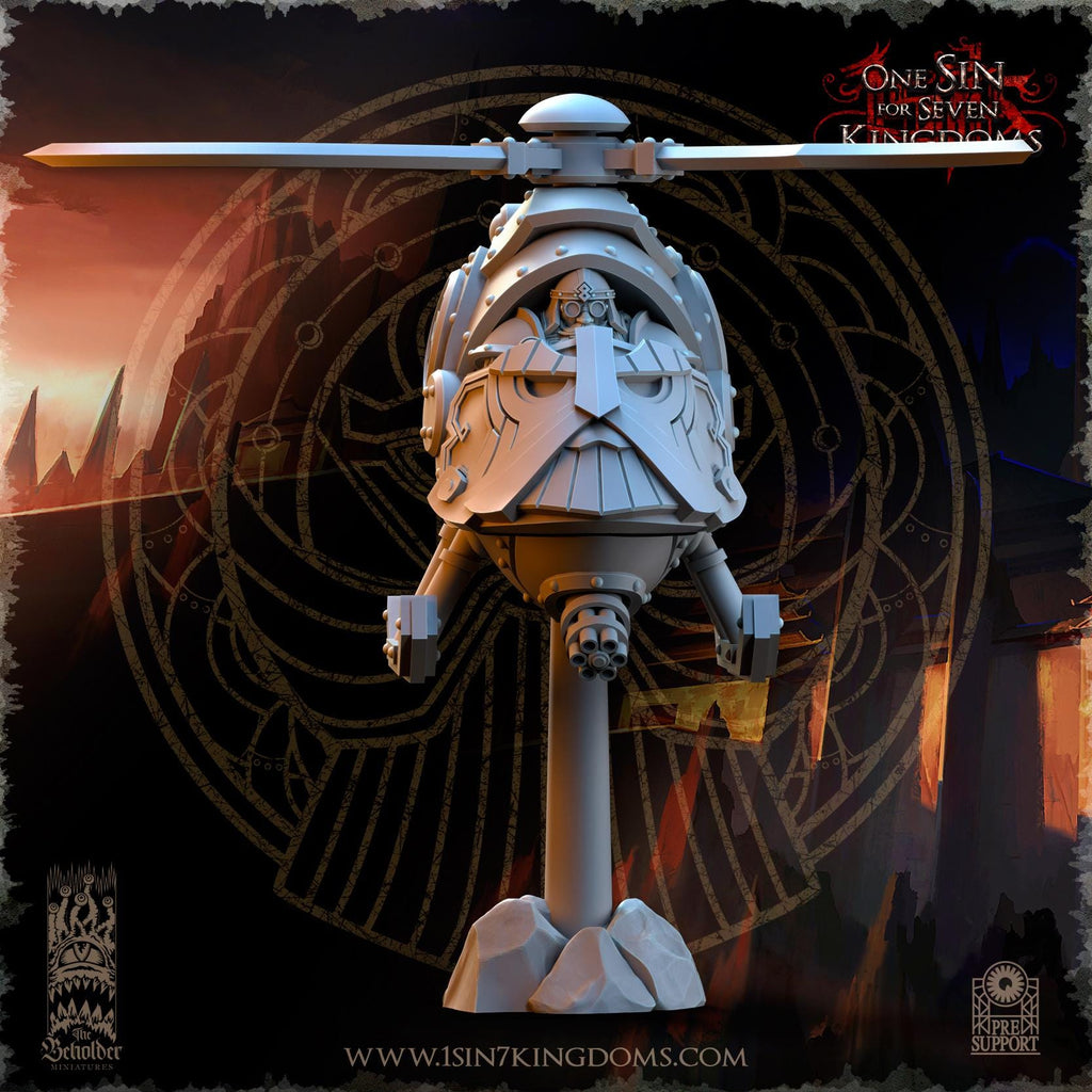 Dwarven Kingdoms Sky Thunder - in 12k- by The Beholder Miniatures