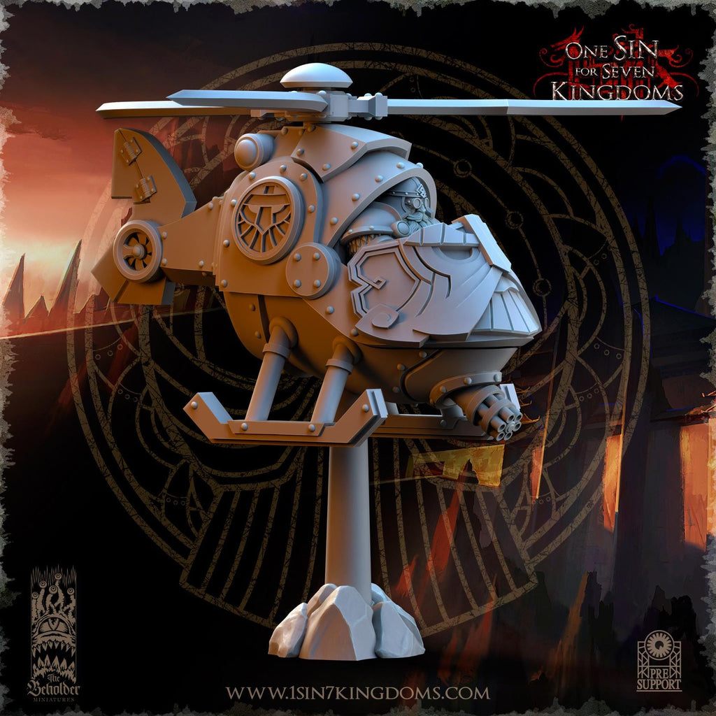 Dwarven Kingdoms Sky Thunder - in 12k- by The Beholder Miniatures