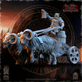 Dwarven Kingdoms Oktobeard Fest Chariot - in 12k- by The Beholder Miniatures