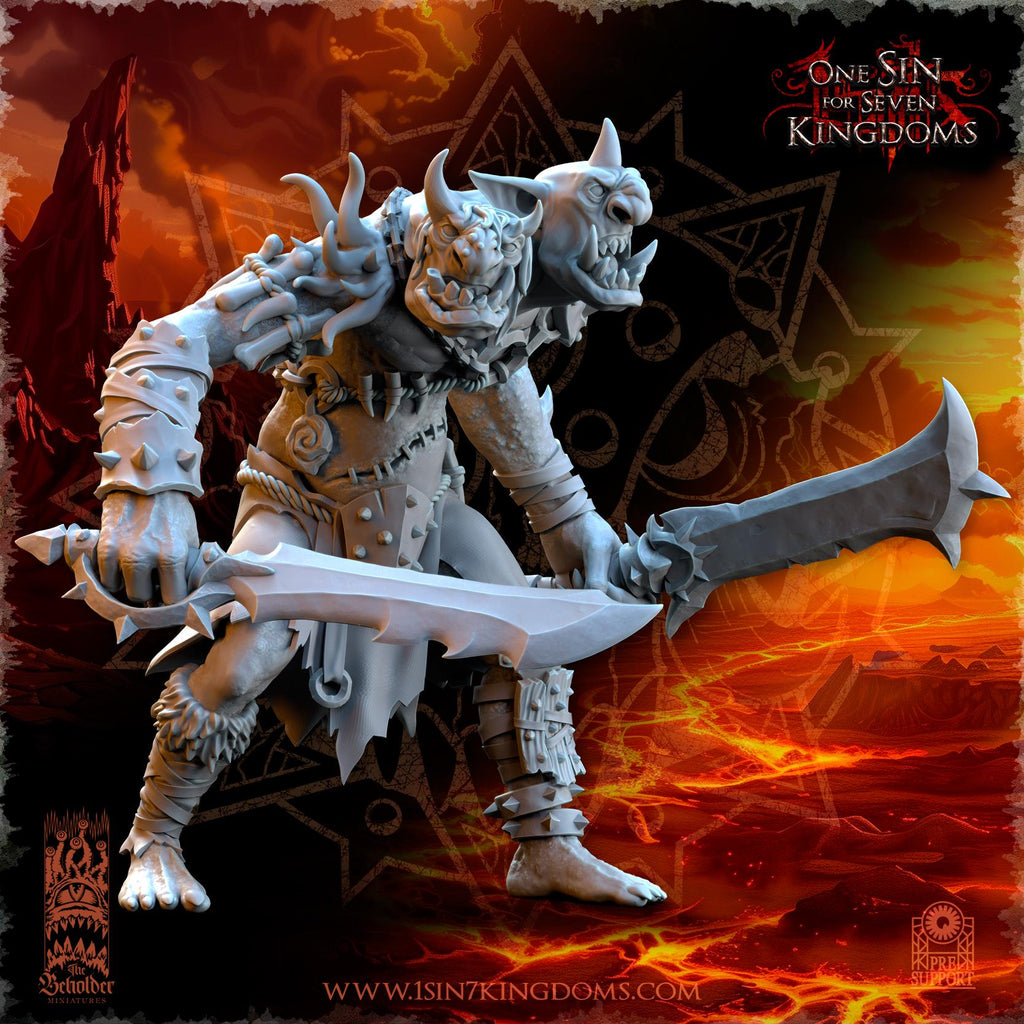 Realms of Mayhem Trolls - in 12k- by The Beholder Miniatures