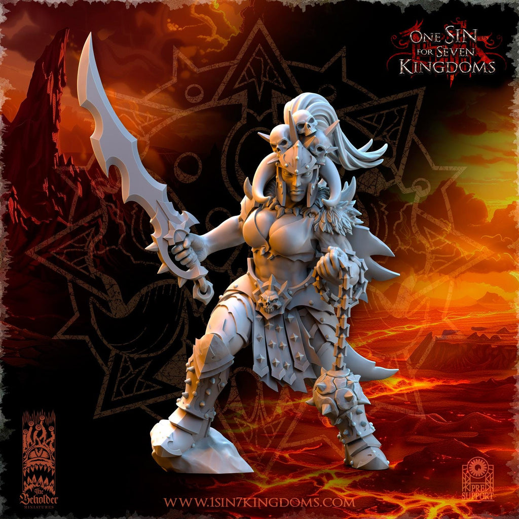 Vilka, the Slaughter - in 12k- by The Beholder Miniatures